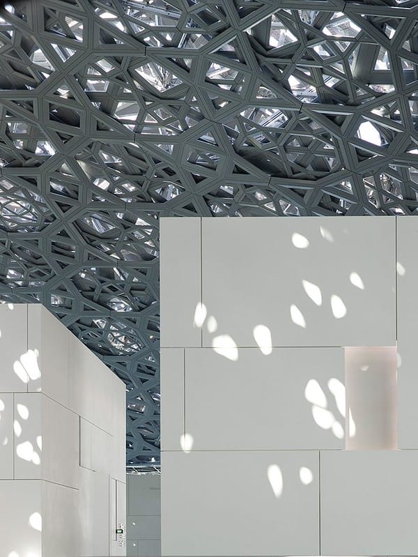 ABU DHABI。阿布達比沙漠裡白色外牆的絕美Louvre Abu Dhabi阿布達比羅浮宮 PART 1. - 第10張圖 阿布羅浮宮-08