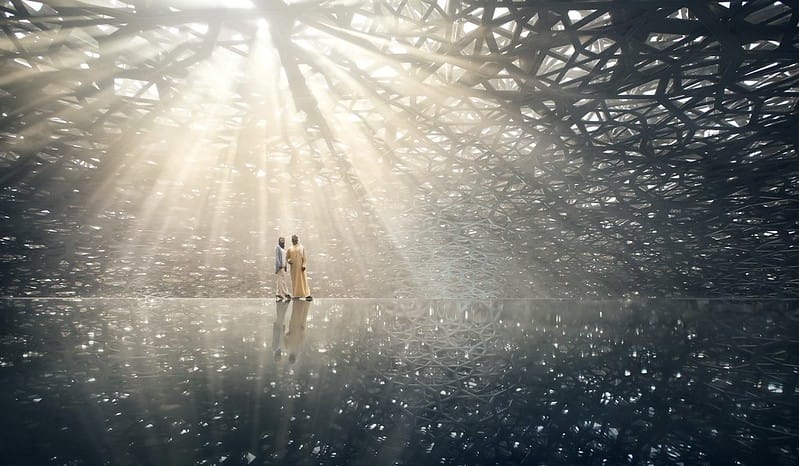 ABU DHABI。阿布達比沙漠裡白色外牆的絕美Louvre Abu Dhabi阿布達比羅浮宮 PART 1. - 第7張圖 阿布羅浮宮-03