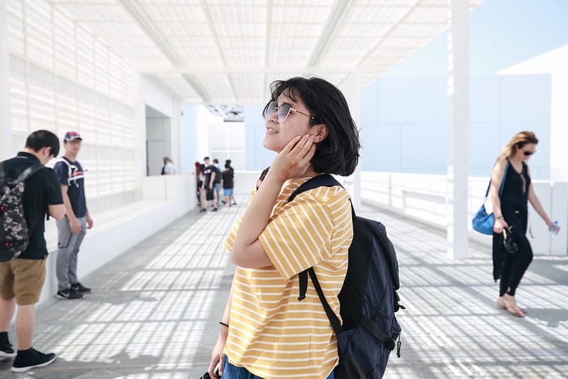 ABU DHABI。阿布達比沙漠中的白色藝術殿堂Louvre Abu Dhabi 阿布達比羅浮宮 PART.2 - 第166張圖 IMG_7213拷貝-2