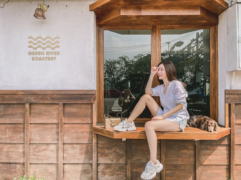 【新店/咖啡店】冒著生命危險拍照才有的小京都綠河Green River Roastery (拍照TIPS ?) - 第56張圖 IMG_5341