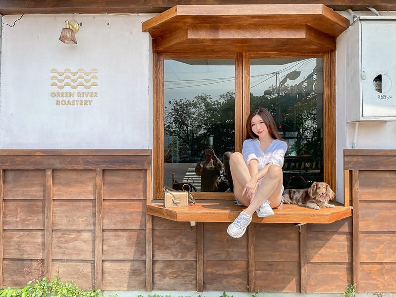 【新店/咖啡店】冒著生命危險拍照才有的小京都綠河Green River Roastery (拍照TIPS ?) - 第57張圖 IMG_5355