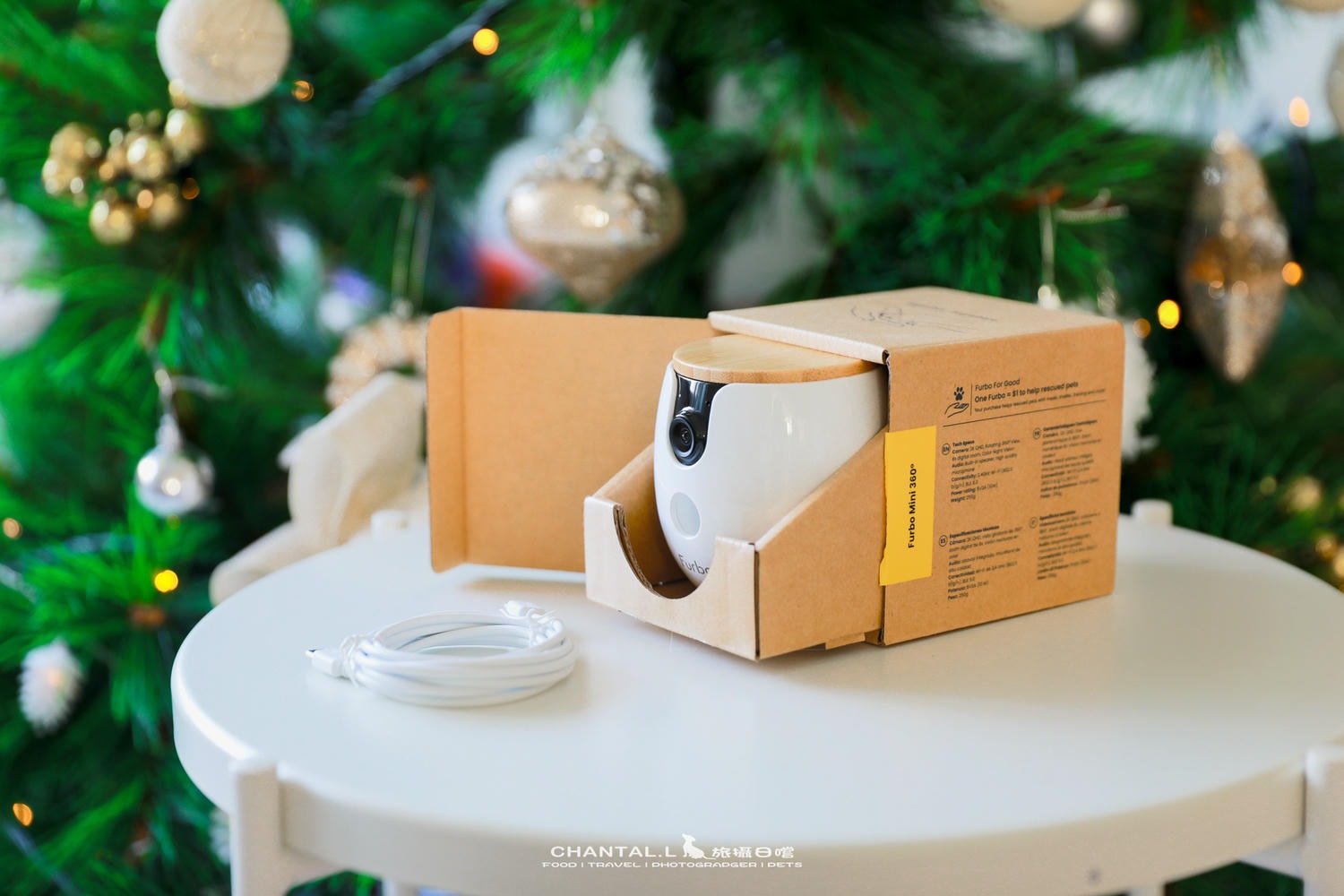 ｜托托開箱｜少一點無謂的擔心 多一點真正的安心-Furbo Mini 寵物攝影機360度版