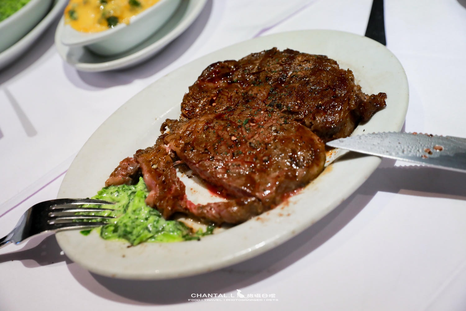 【中山區/大直】把時間慢下來的一餐，聖誕節前的Ruth’s Chris Steak House 茹絲葵