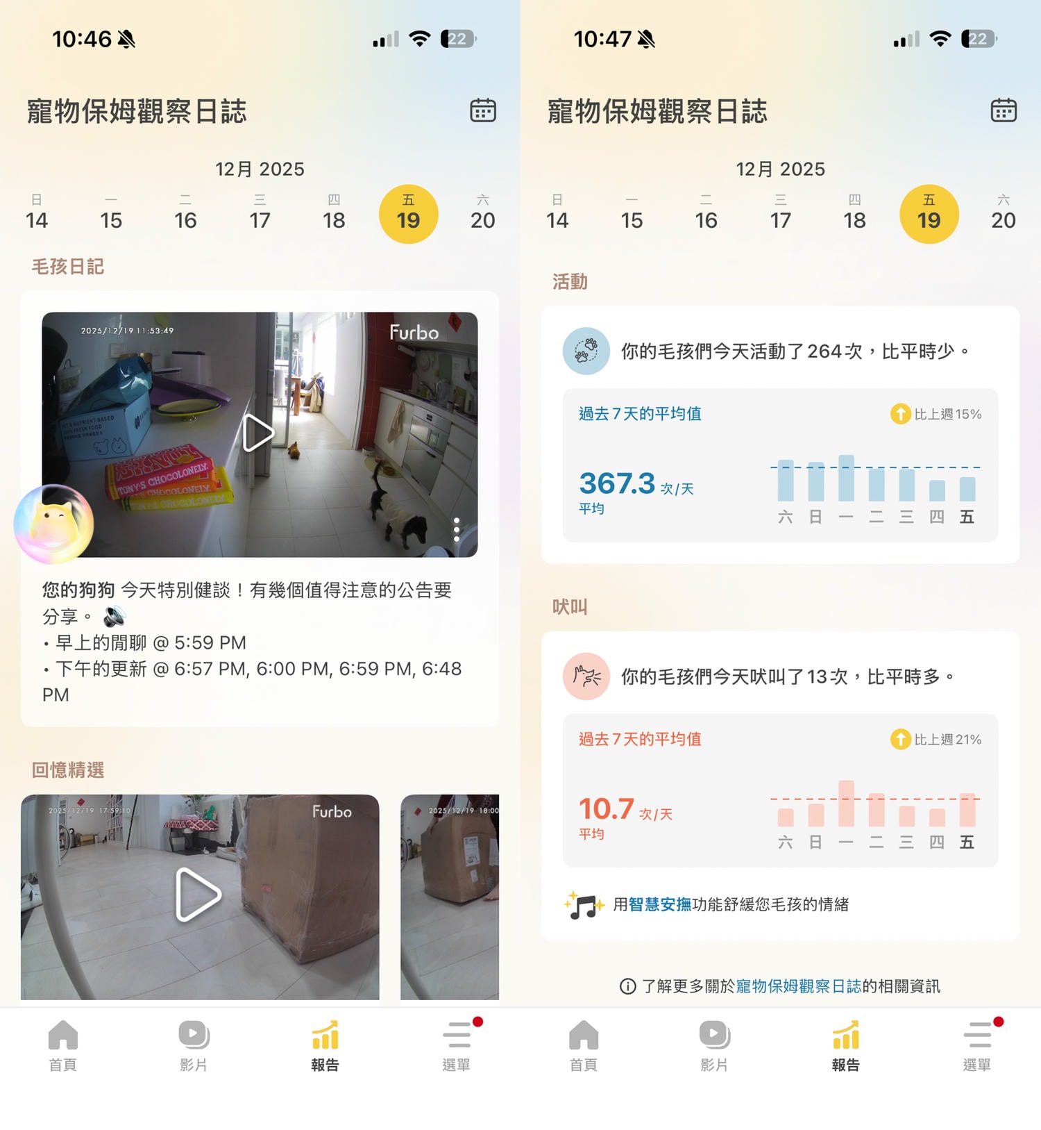 ｜托托開箱｜少一點無謂的擔心 多一點真正的安心-Furbo Mini 寵物攝影機360度版