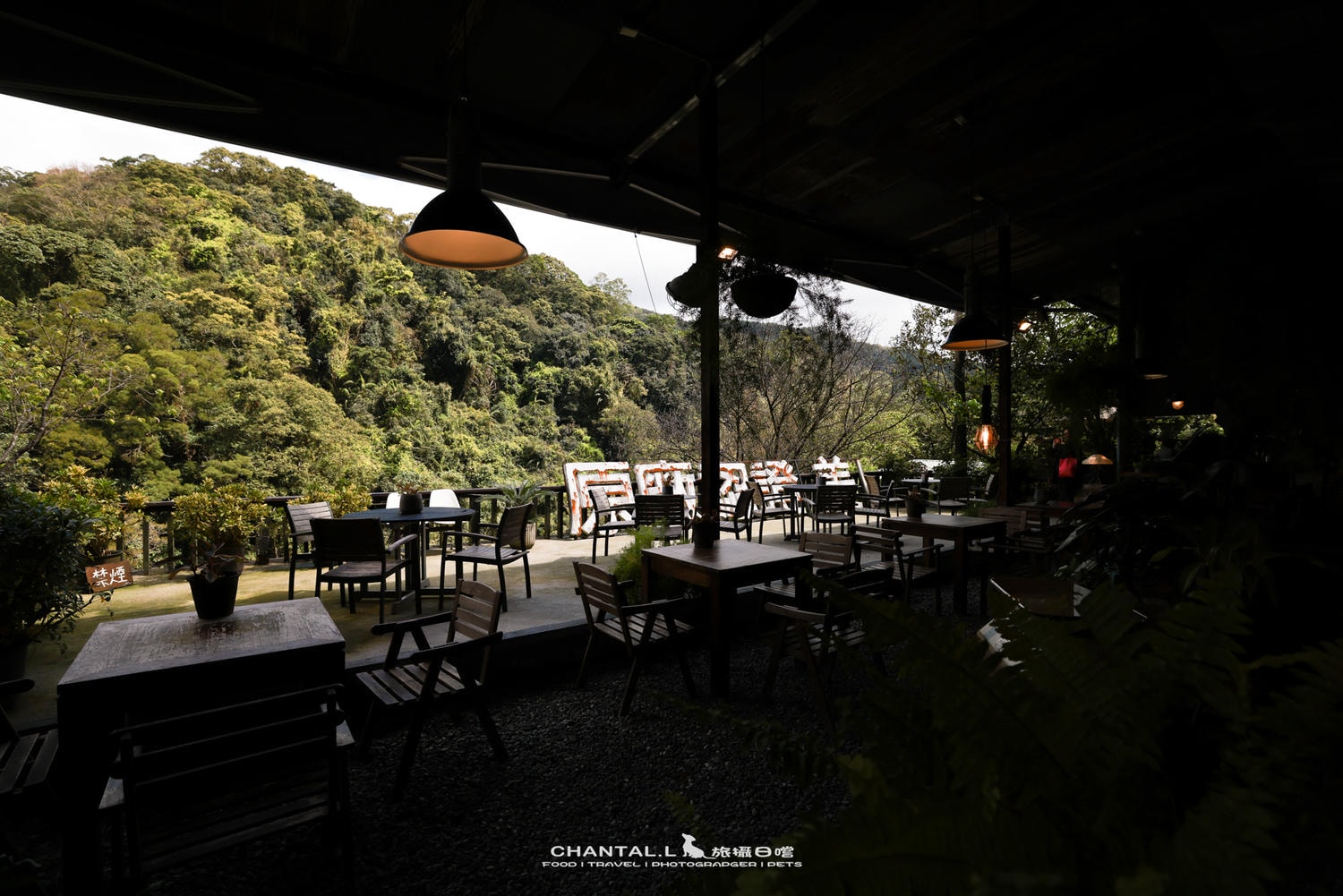 【士林區/陽明山】老件、植栽、山景，陽明山咖啡廳推薦 Savage Garden野人花園