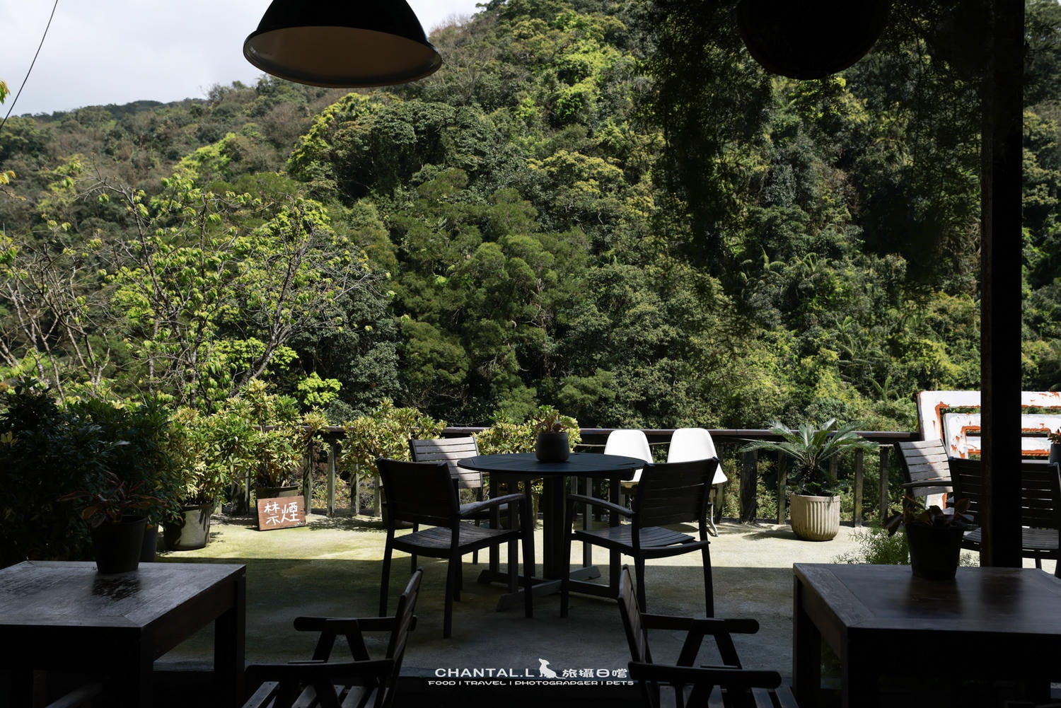 【士林區/陽明山】老件、植栽、山景，陽明山咖啡廳推薦 Savage Garden野人花園