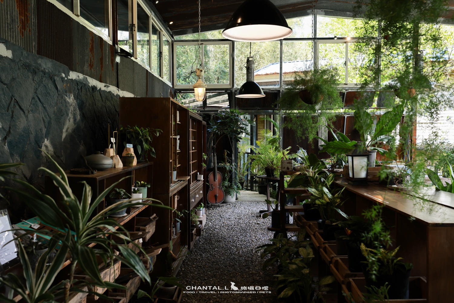 【士林區/陽明山】老件、植栽、山景，陽明山咖啡廳推薦 Savage Garden野人花園