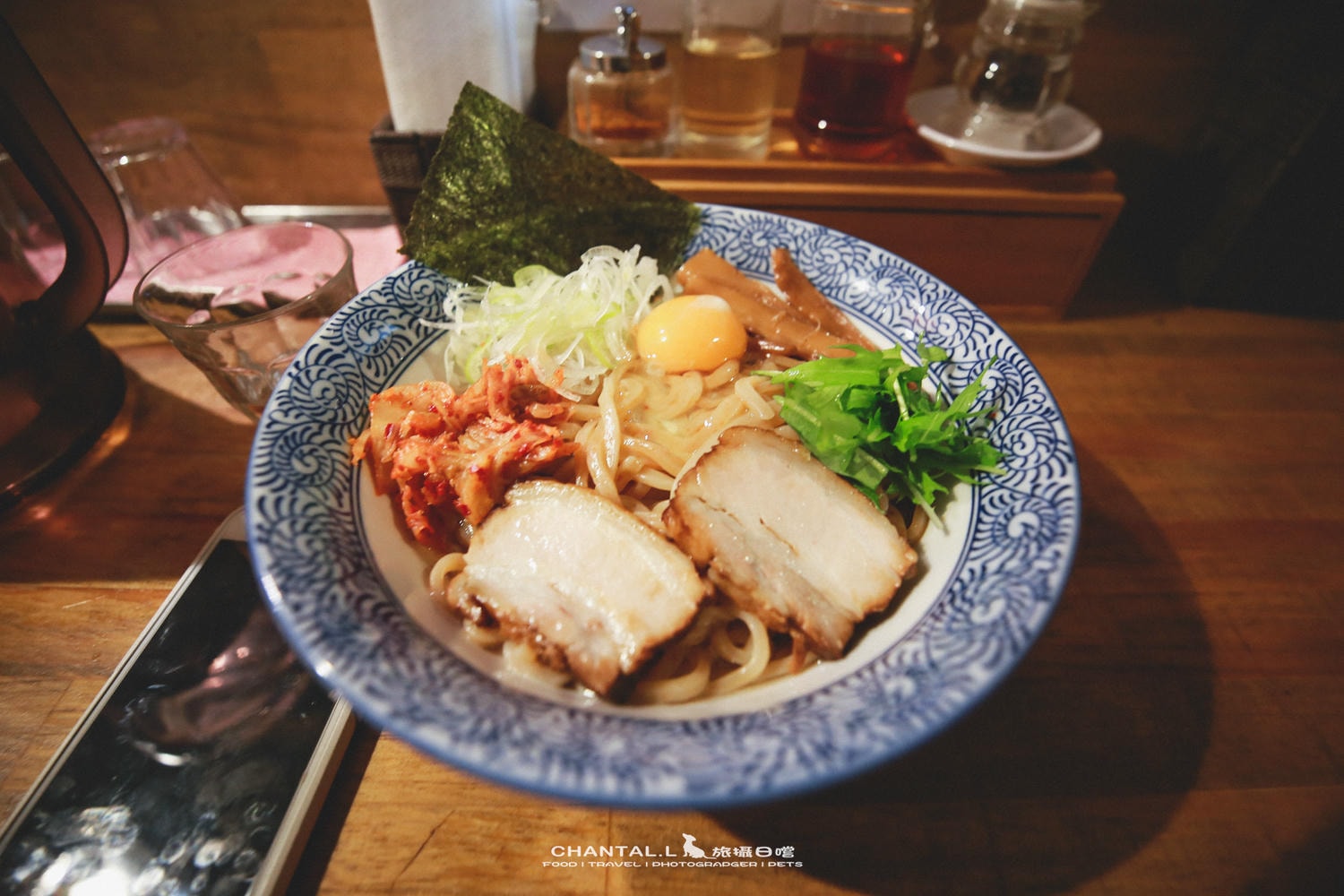 【大阪／難波】つけ麺 雀｜麵條像烏龍麵一樣粗的沾麵專賣店（2018造訪）