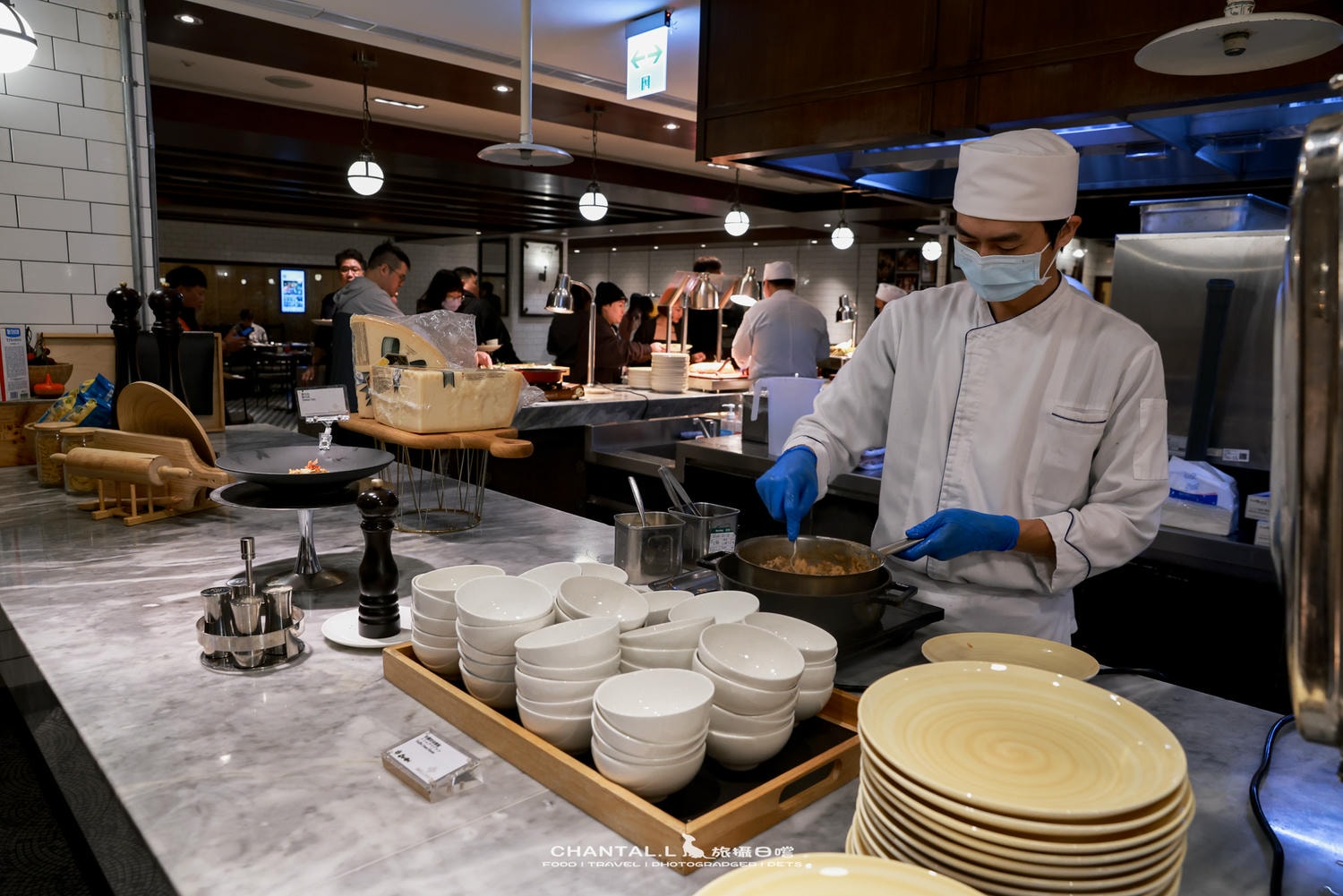 【中山區／南京復興站】JR東日本飯店吃到飽，熟悉又陌生的空間｜Brilliant 鉑麗安餐廳