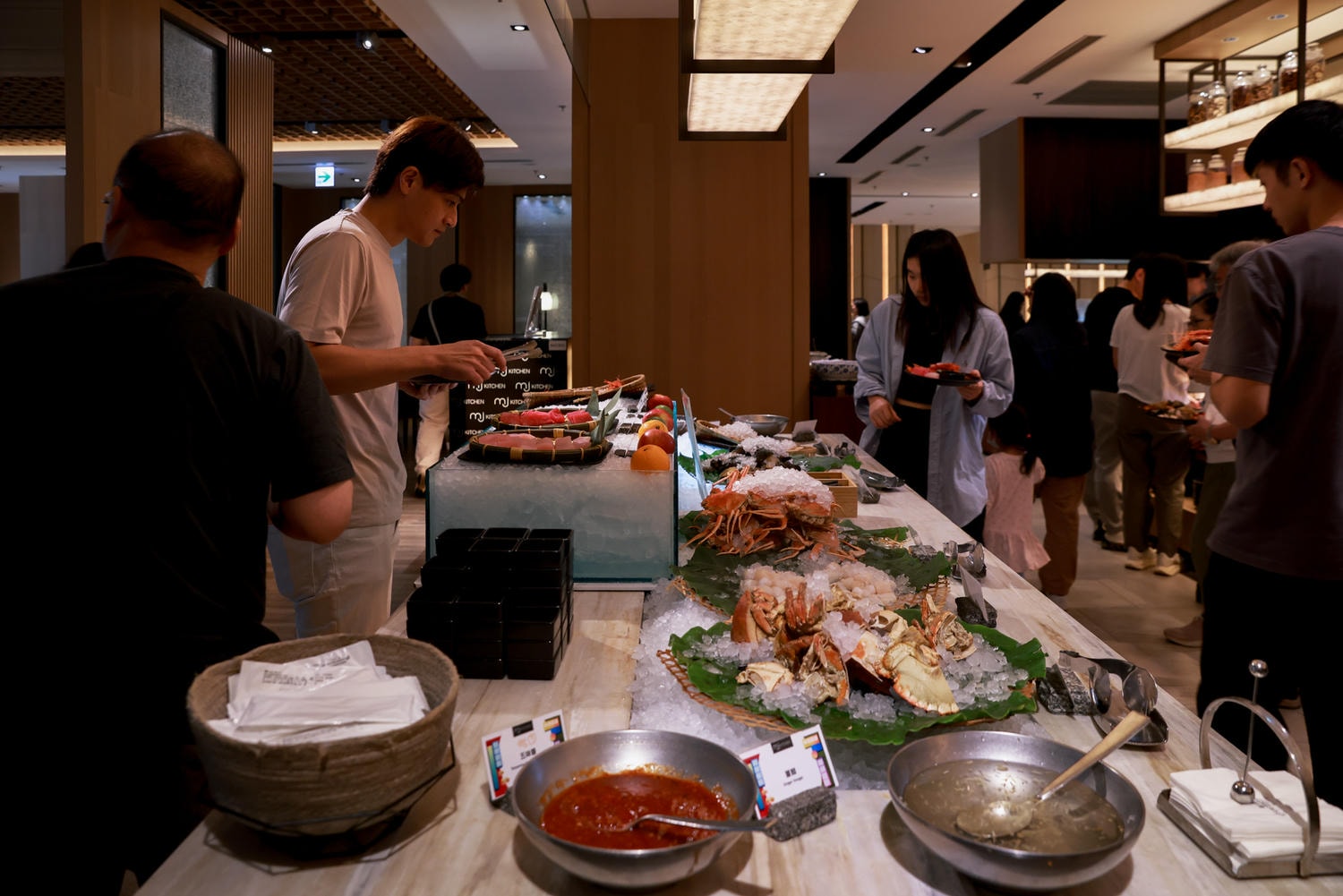 【中山區/建國民生】比較像精緻中式餐館的飯店Buffet-國泰萬怡酒店 MJ Kitchen