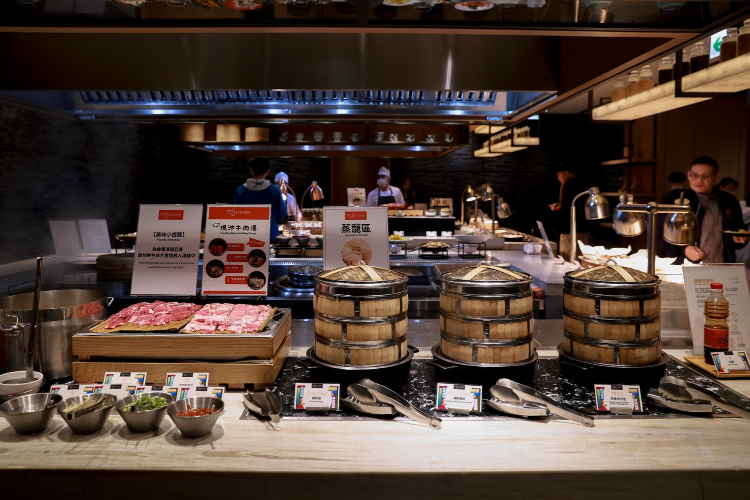 【中山區/建國民生】比較像精緻中式餐館的飯店Buffet-國泰萬怡酒店 MJ Kitchen