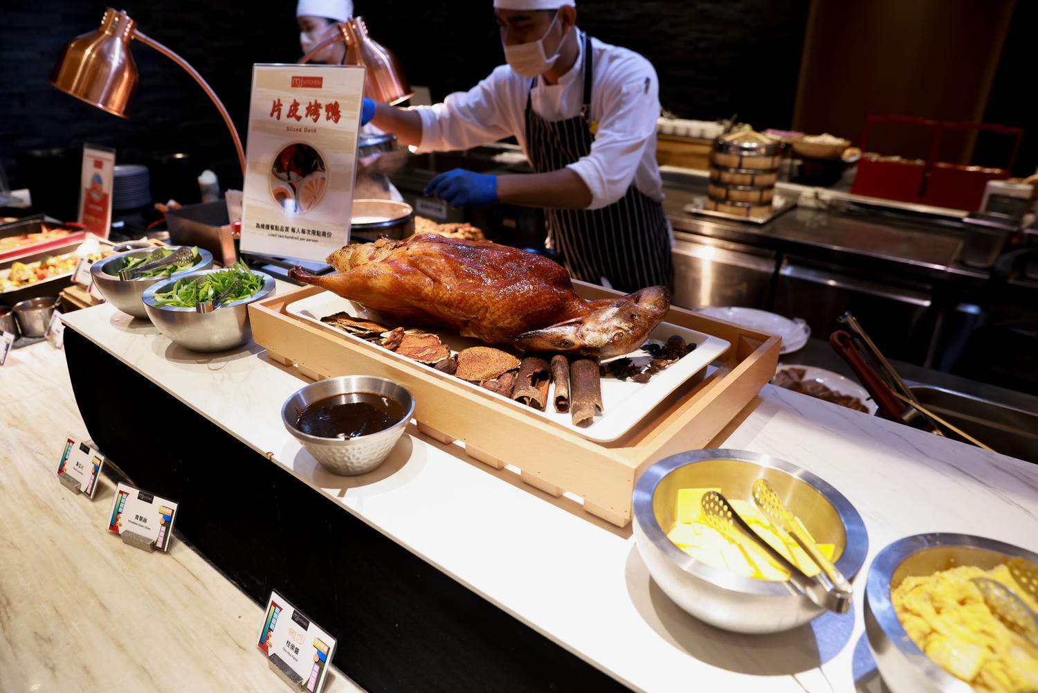 【中山區/建國民生】比較像精緻中式餐館的飯店Buffet-國泰萬怡酒店 MJ Kitchen