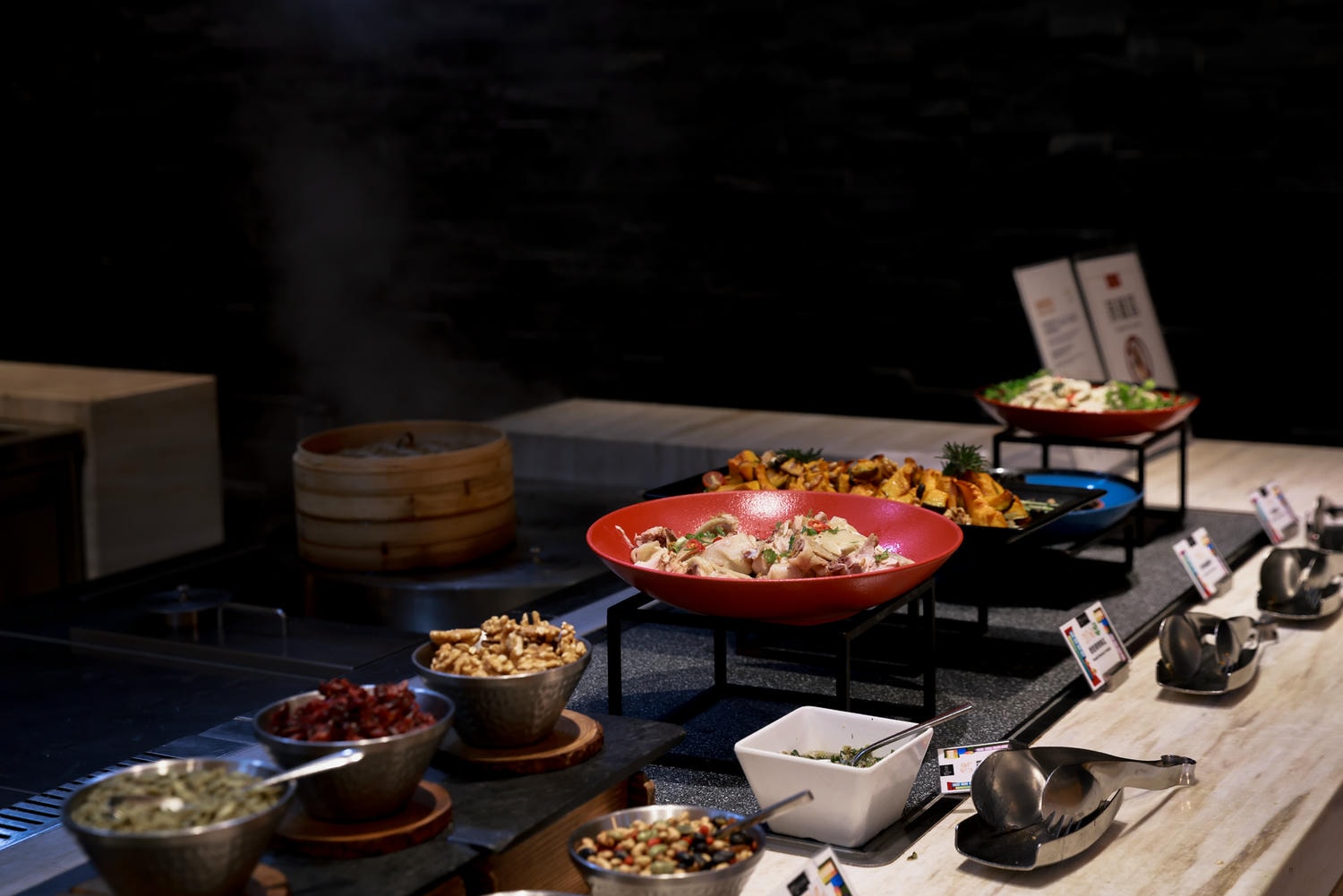 【中山區/建國民生】比較像精緻中式餐館的飯店Buffet-國泰萬怡酒店 MJ Kitchen