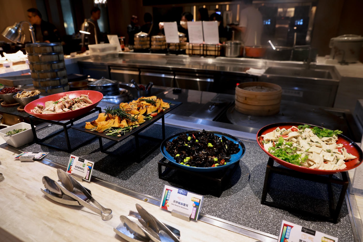 【中山區/建國民生】比較像精緻中式餐館的飯店Buffet-國泰萬怡酒店 MJ Kitchen