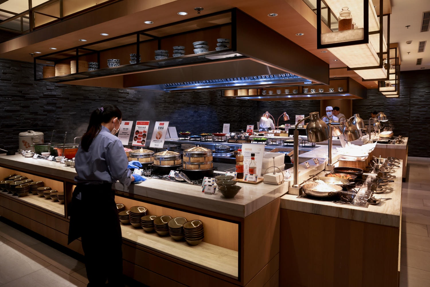 【中山區/建國民生】比較像精緻中式餐館的飯店Buffet-國泰萬怡酒店 MJ Kitchen