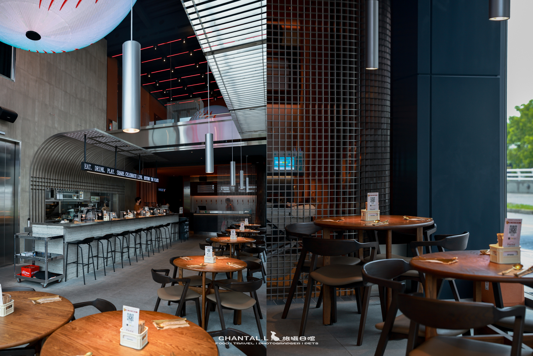 【中壢區/美食】  PARKJECT 趴街餐酒館｜工業風運動酒吧，樂天球場旁超有氛圍的寵物友善空間