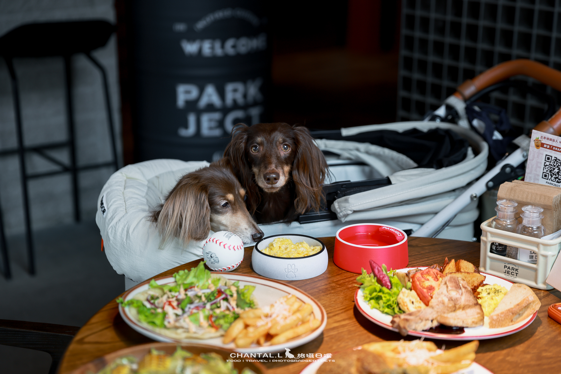 【中壢區/美食】  PARKJECT 趴街餐酒館｜工業風運動酒吧，樂天球場旁超有氛圍的寵物友善空間