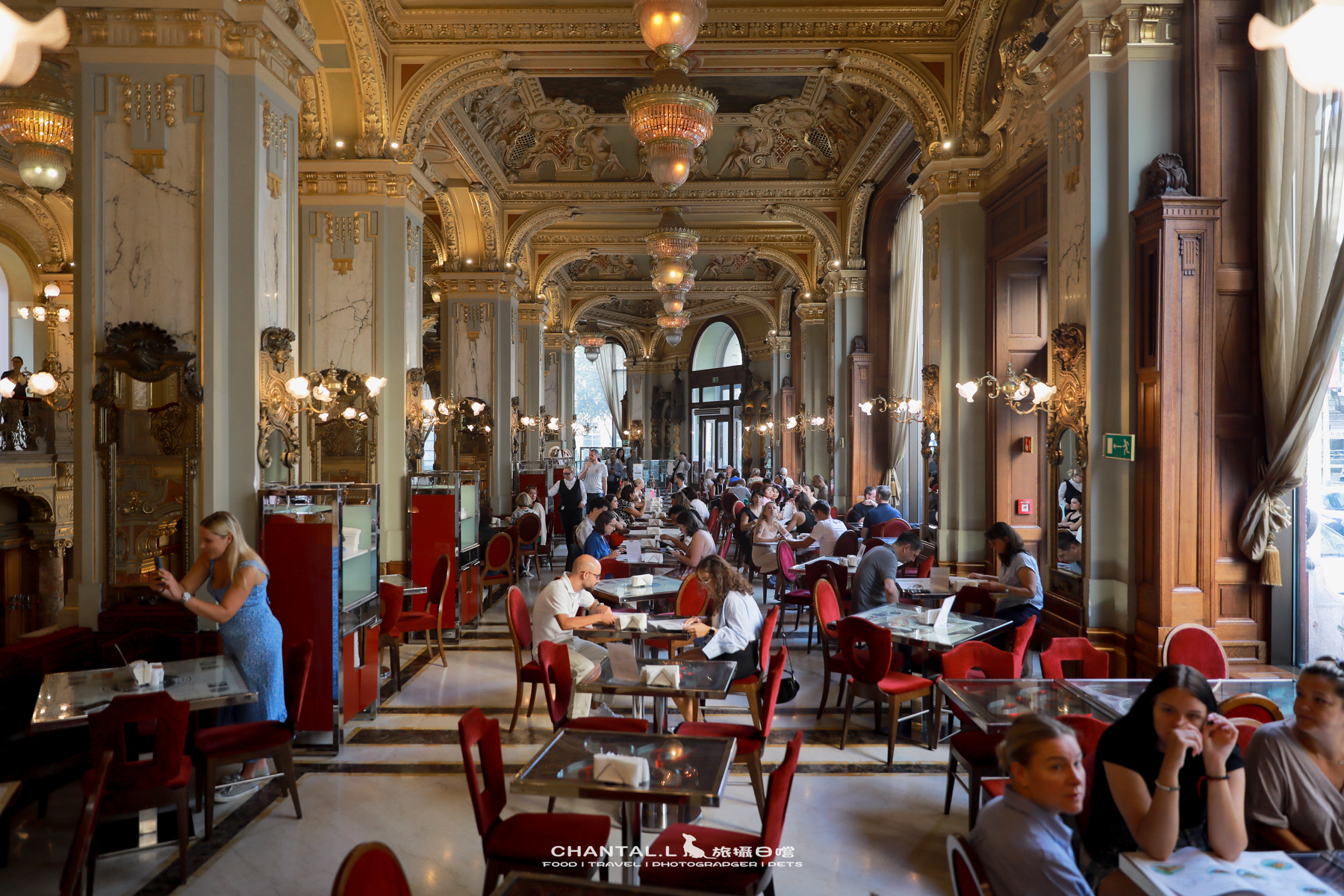 2024 HUNGARY 透過一間百年咖啡館，認識布達佩斯最輝煌的年代 New York Café